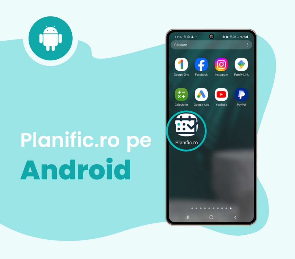 Instalare aplicație Planific.ro pe Android