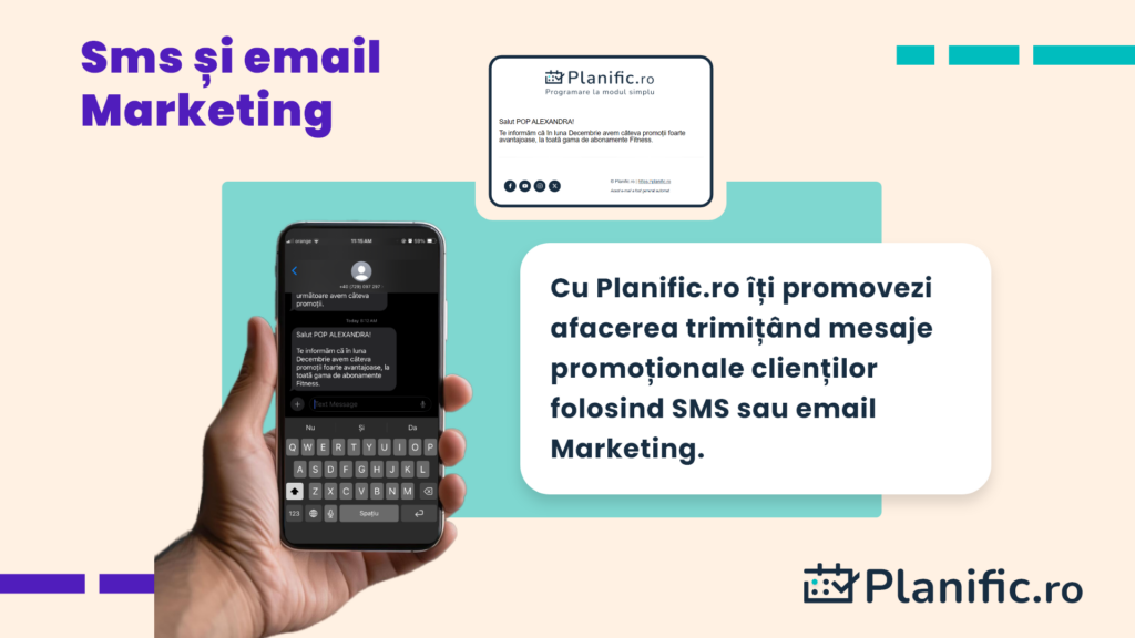 SMS & Email Marketing