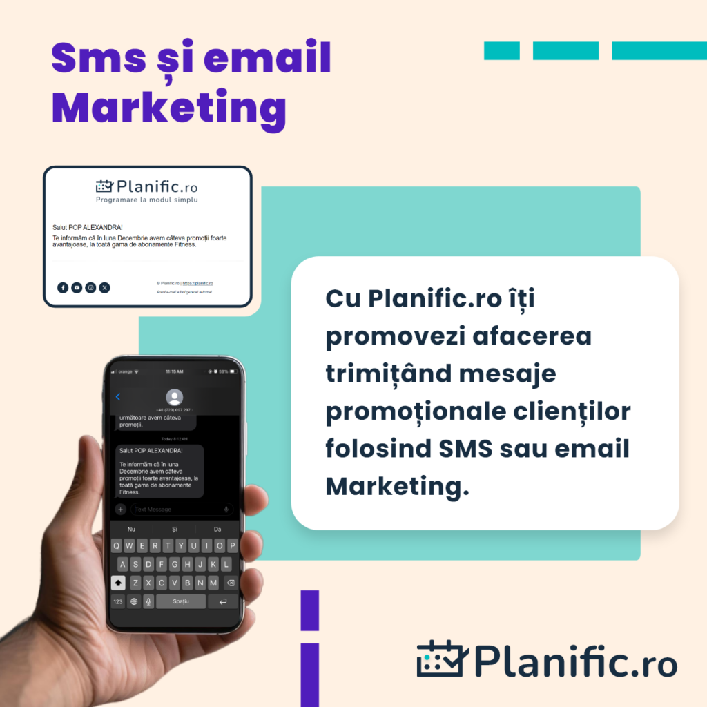 SMS & Email Marketing