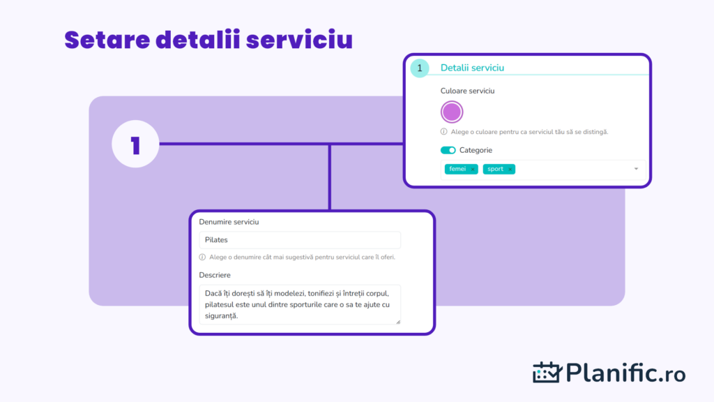 Creare Serviciu - Pasul 1